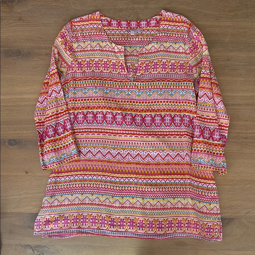 Calypso St. Barth Tunic- EUC size S
